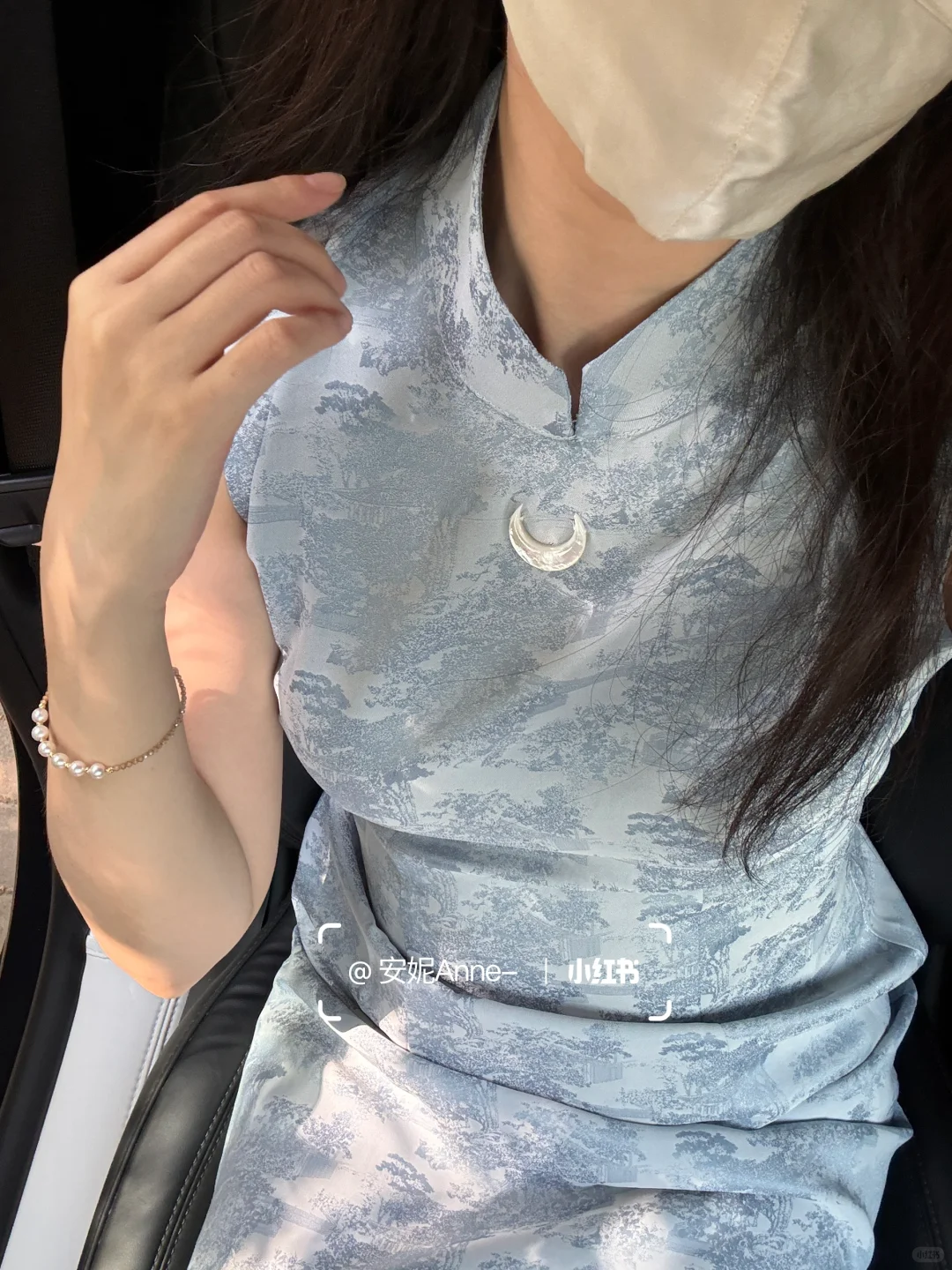 旗袍日常 | 夏日里清冷系的凉感🧊