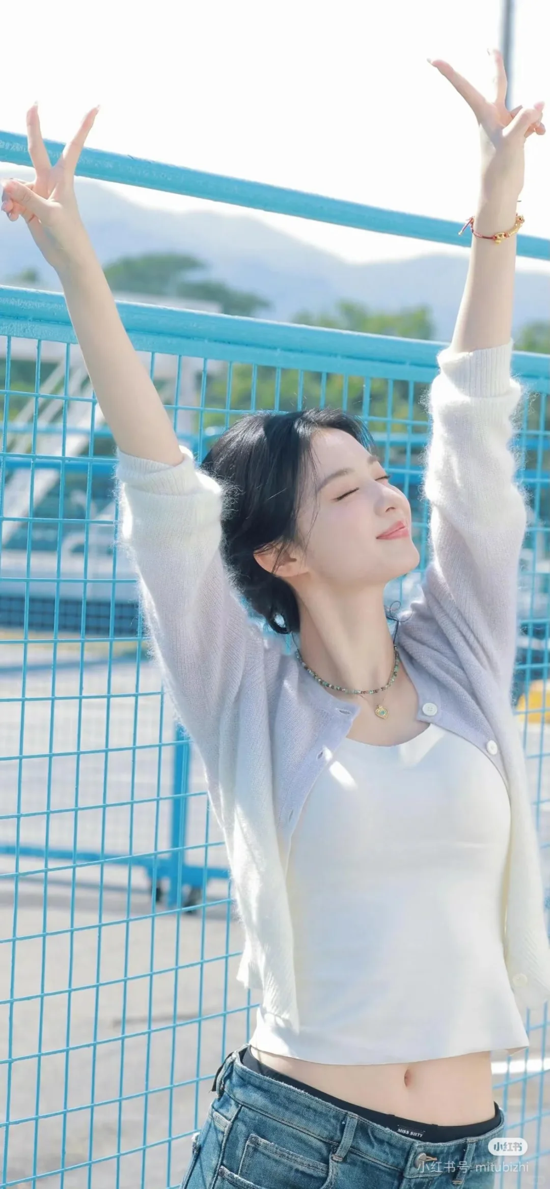 救命！她真的太美了！💗💗