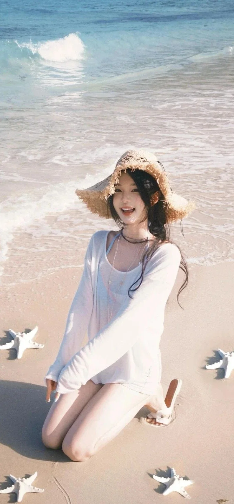 壁纸｜全屏高清美女壁纸