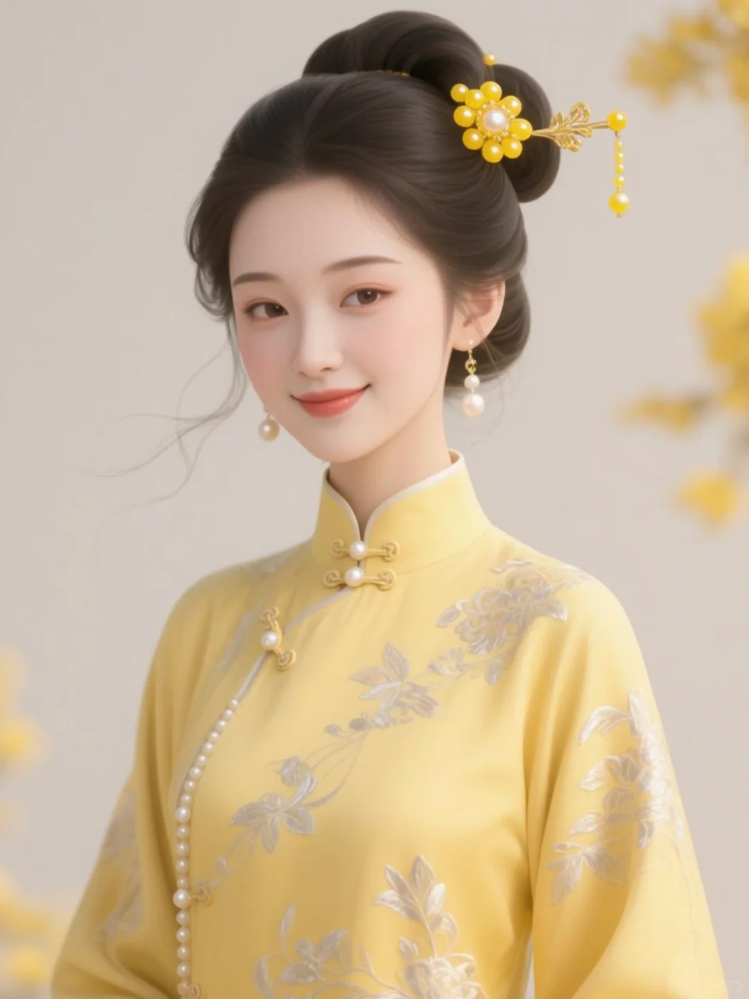 色色罗裙皆衬骨，万般颜色不如卿