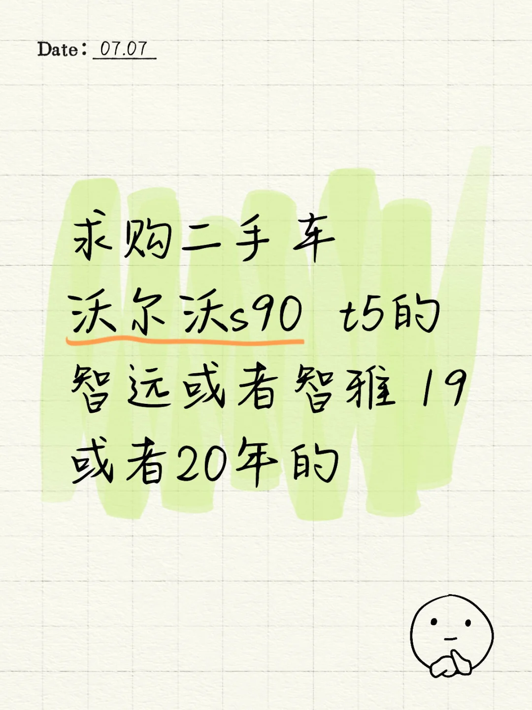 求购二手车，坐标北京，需要能上北京车牌