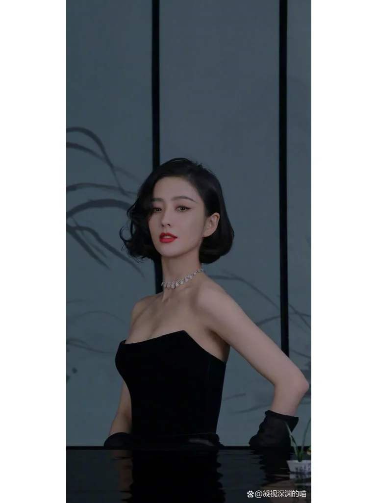 佟丽娅眼神，极致美，如梦似幻！