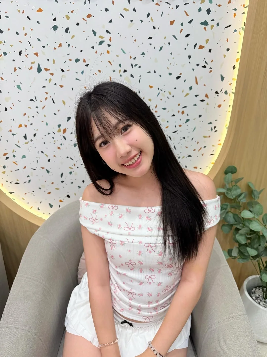 谁能拒绝这么甜的女生呢？