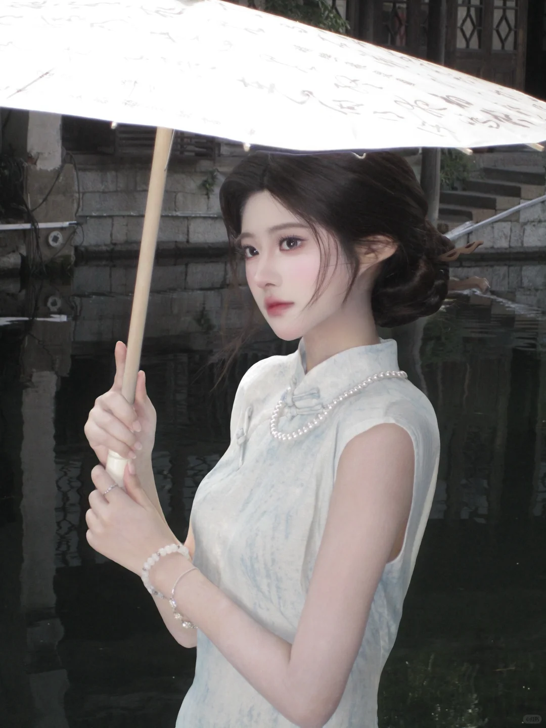 梦中人若翩翩 宛如星云遮蔽月