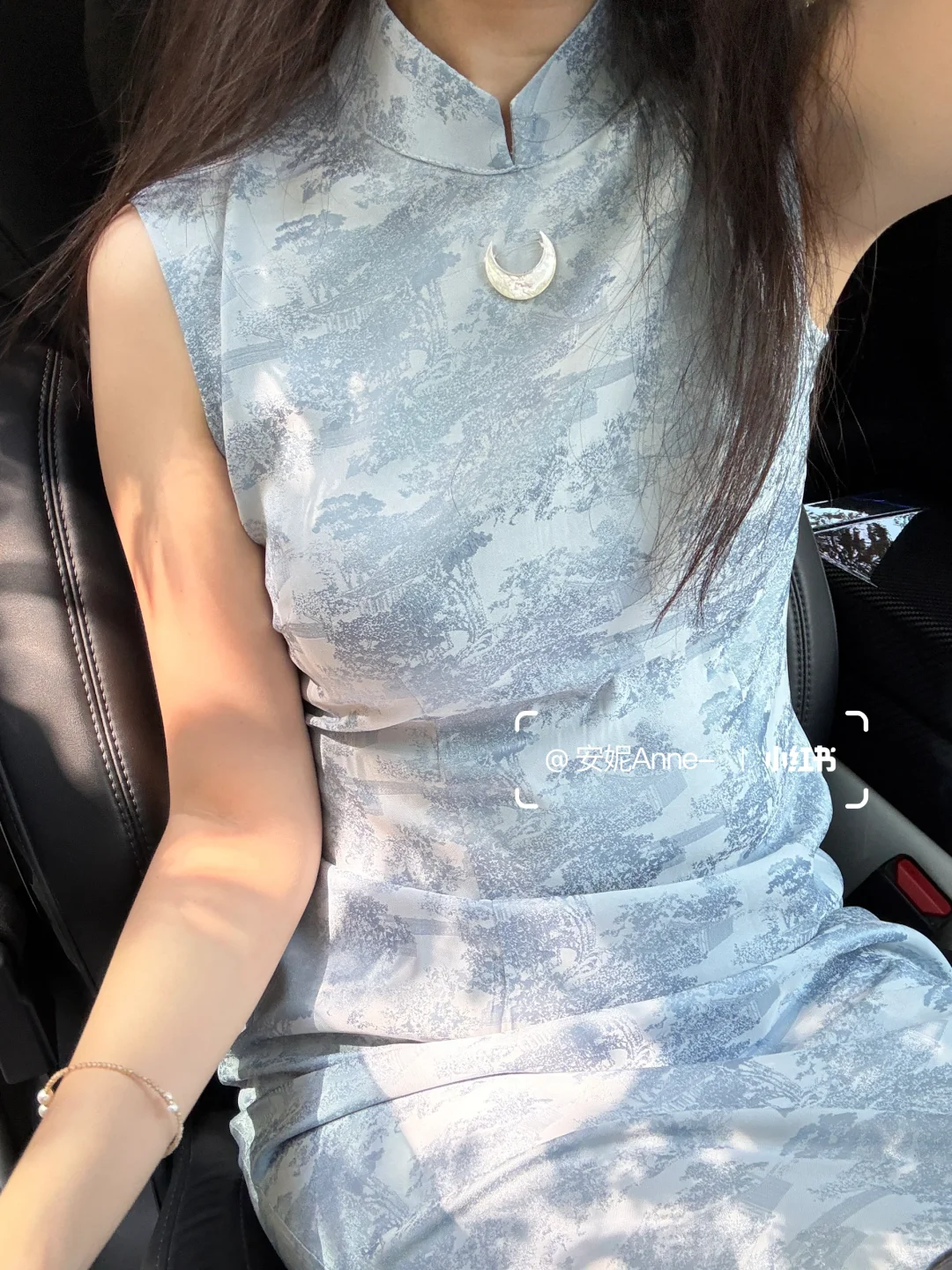 旗袍日常 | 夏日里清冷系的凉感🧊