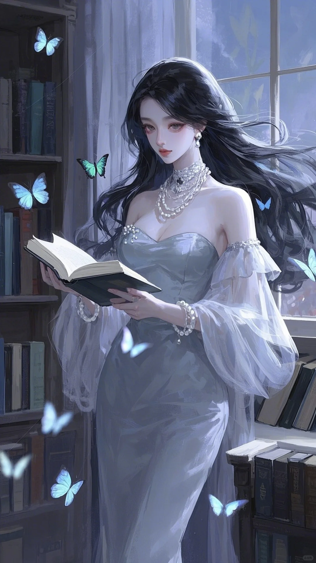 好美啊，好有氛围感的美女～