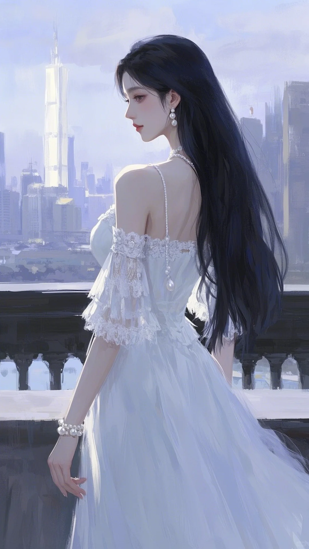 好美啊，好有氛围感的美女～