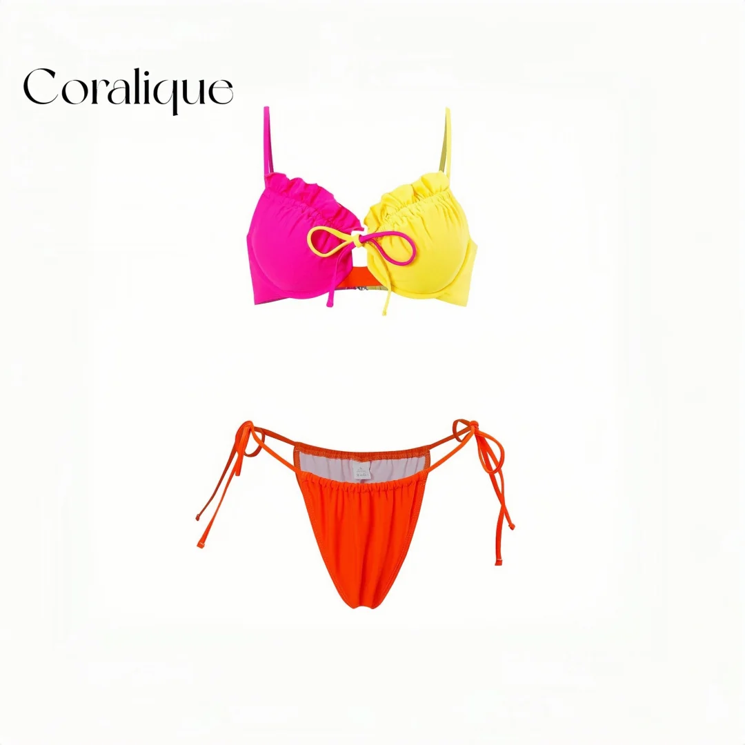 Coralique 比基尼、简约又性感～💛