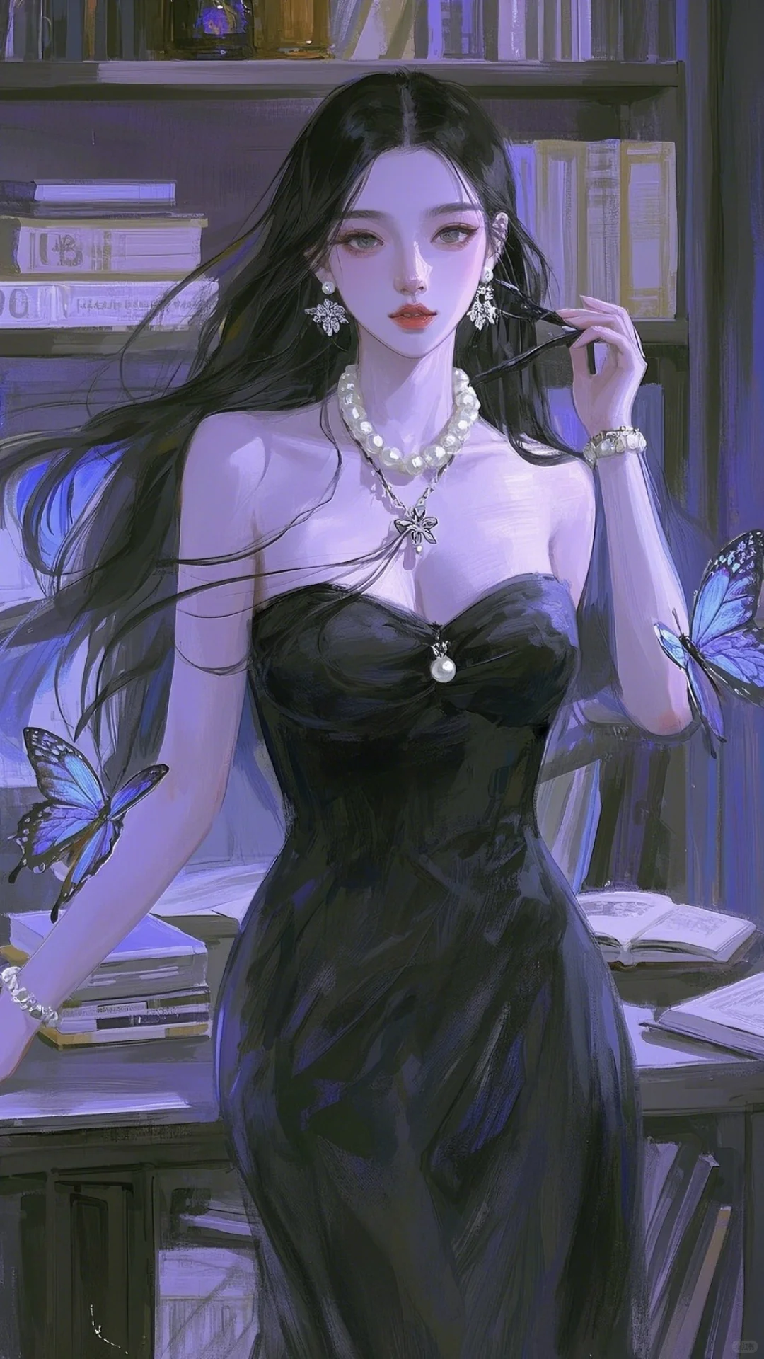 好美啊，好有氛围感的美女～