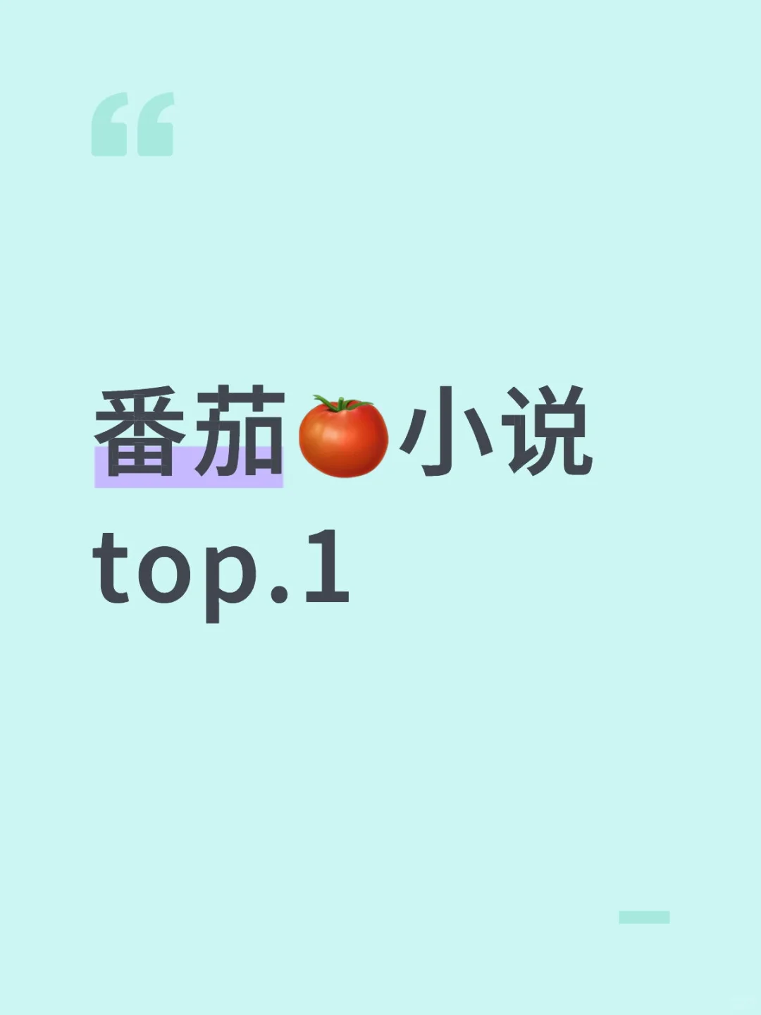 番茄🍅小说top.1