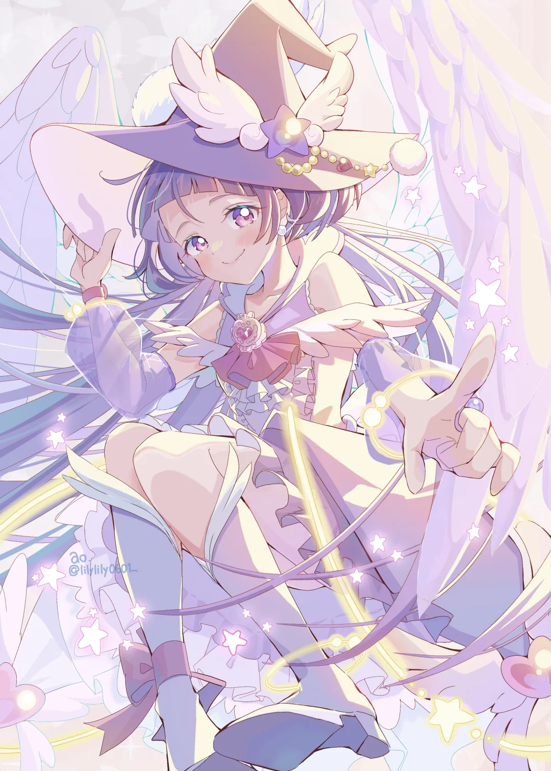 魔法使光之美少女~未来和理子闺蜜图