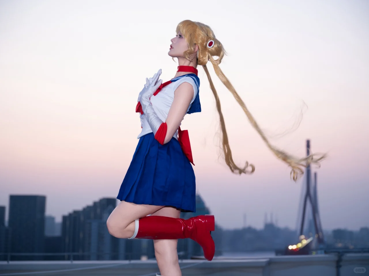 绝美晚霞与美少女战士🌙