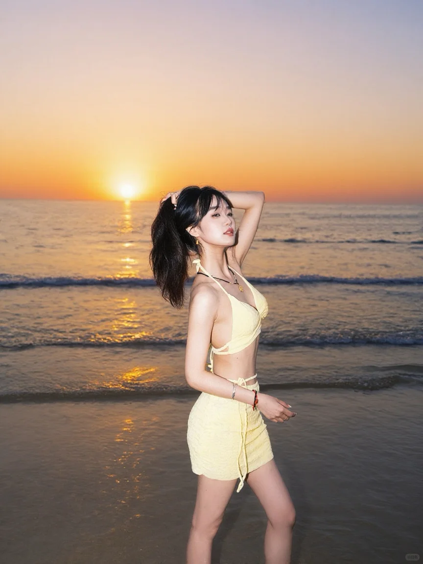 挑战第四次穿比基尼👙