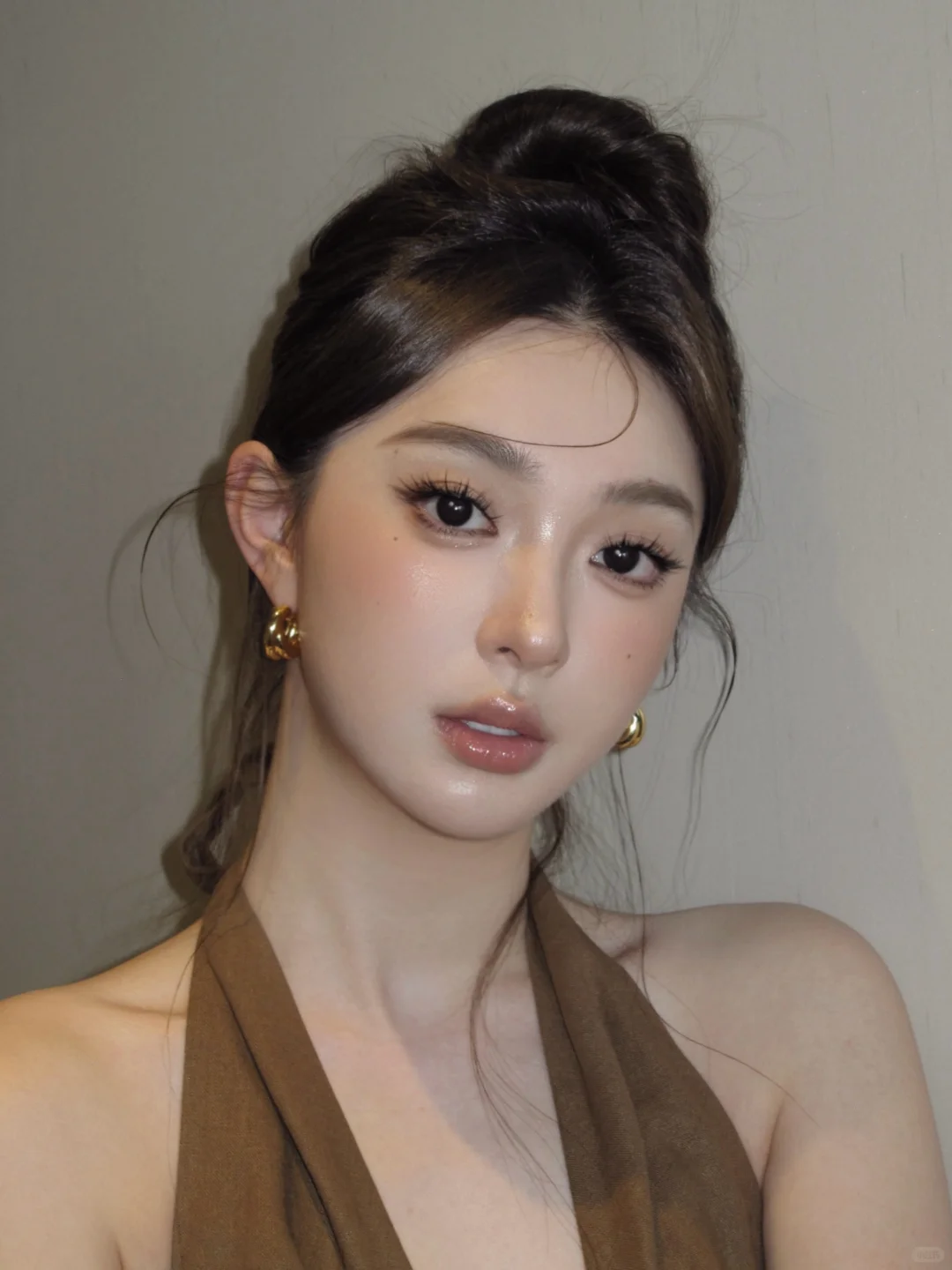 好喜欢这种浓眉大眼带来的冲击力