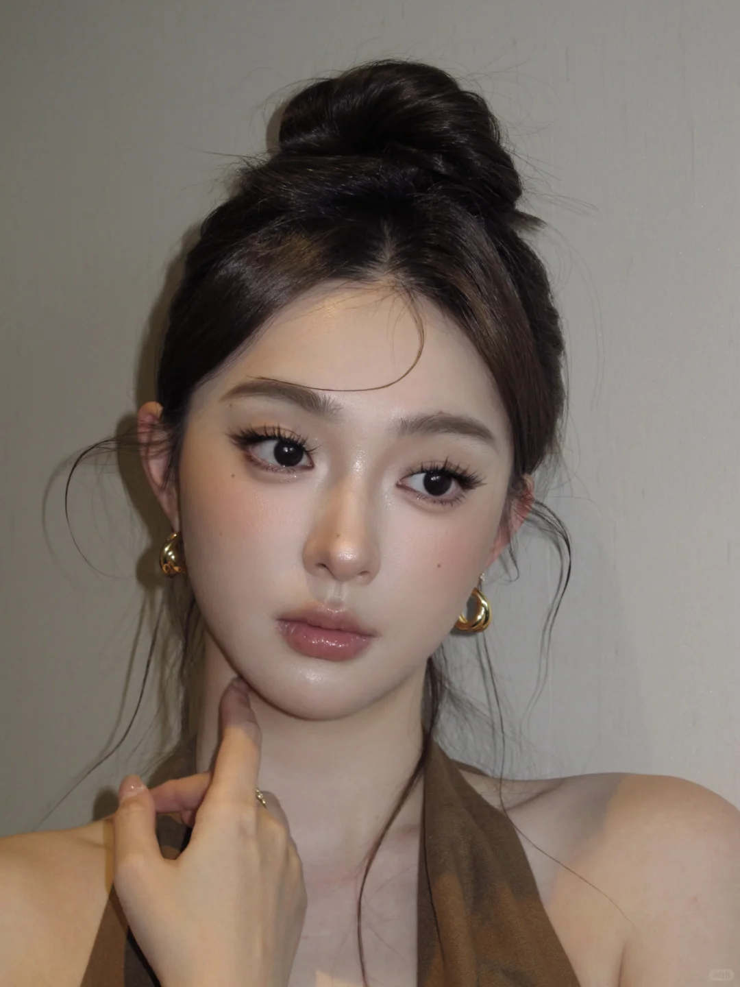 好喜欢这种浓眉大眼带来的冲击力