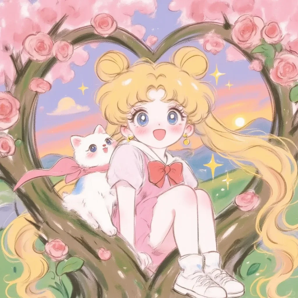 “日落尤其温柔 我看向你 人间皆是浪漫✨”
