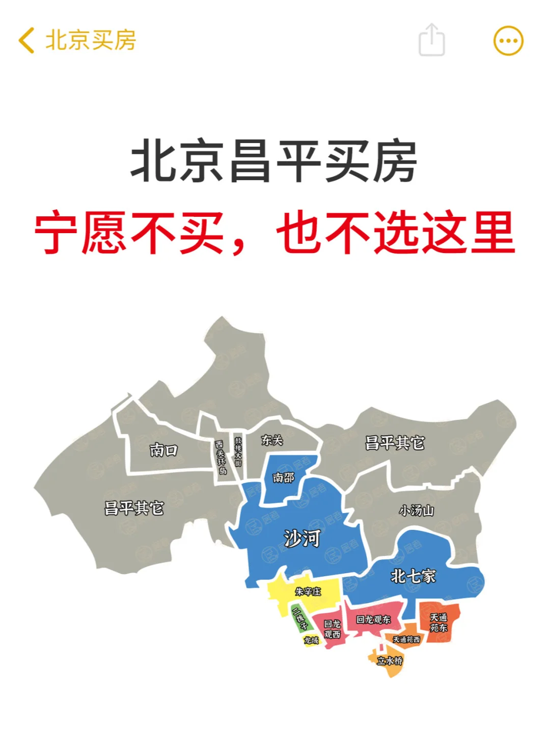北京昌平买房：宁愿不买，也不要这样选！