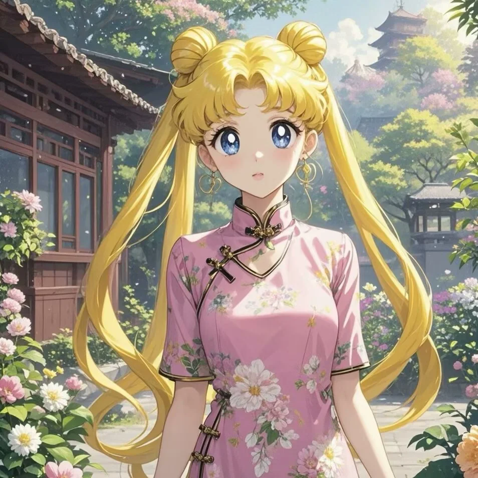 爱穿旗袍的美女子︱不一样的美少女