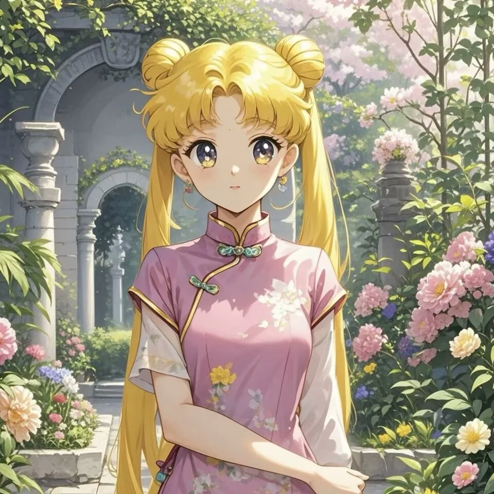 爱穿旗袍的美女子︱不一样的美少女