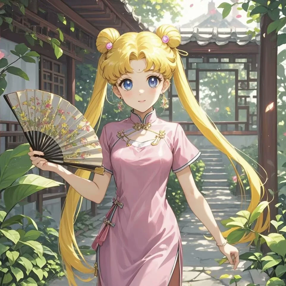 爱穿旗袍的美女子︱不一样的美少女
