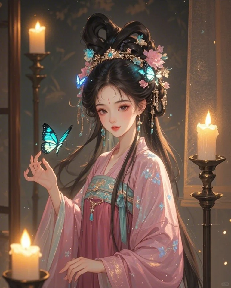 古风光影，她容色绝美