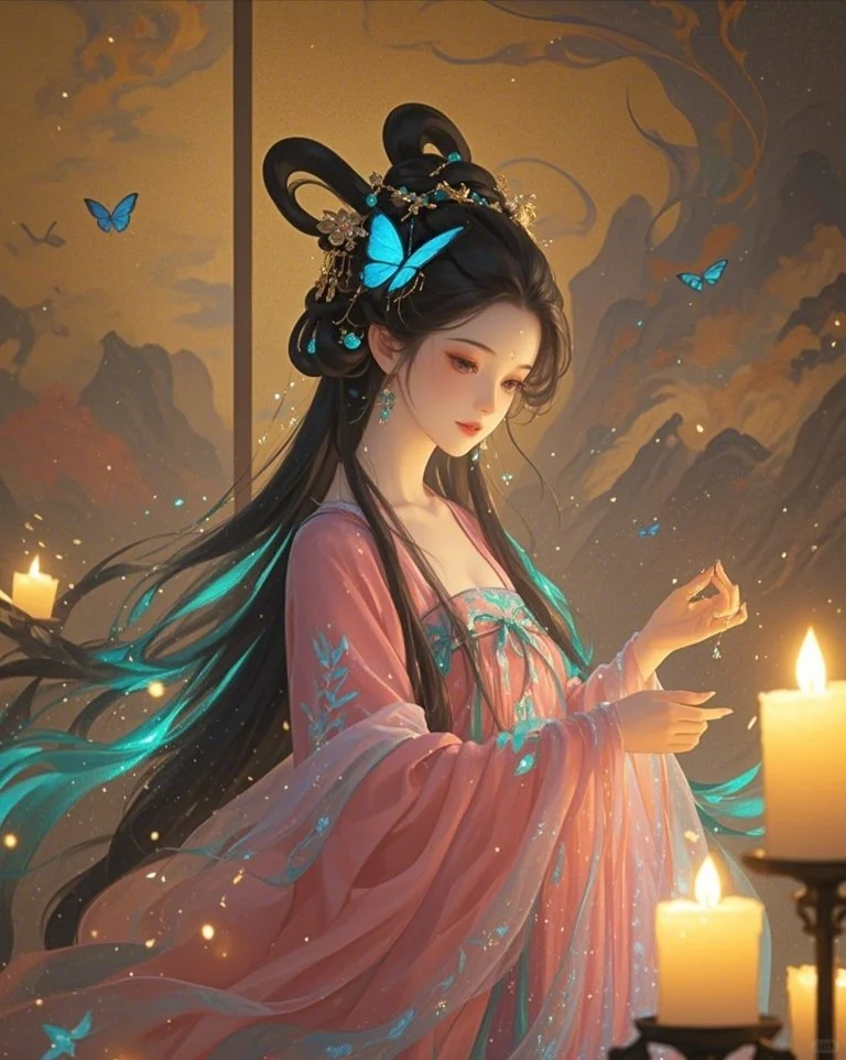 古风光影，她容色绝美