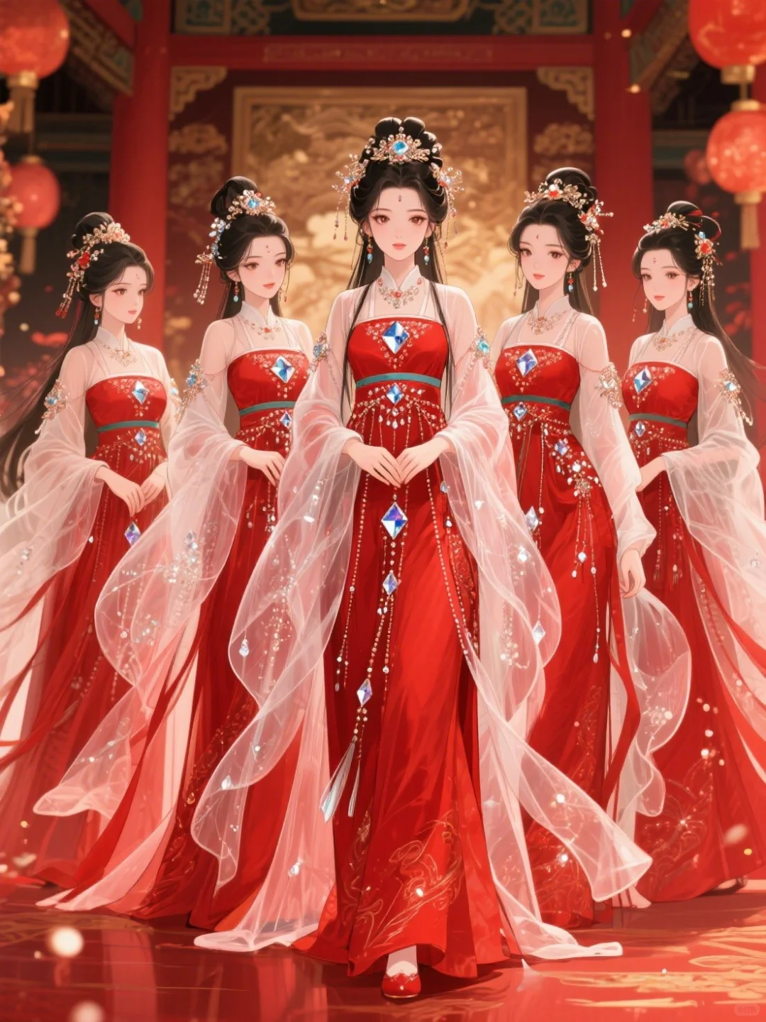 清水出芙蓉，姝色动人