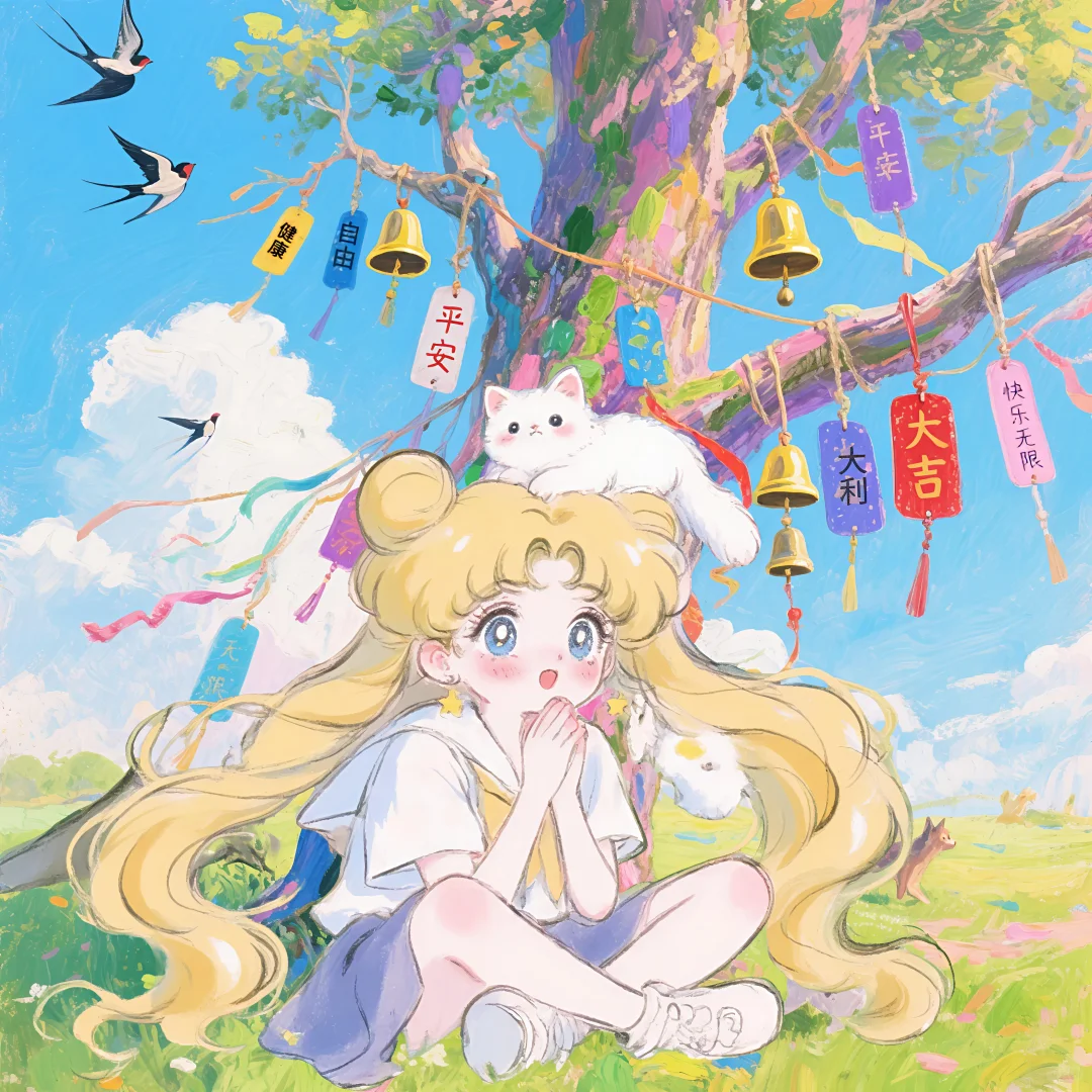 治愈感满满的美少女头像来啦🌾🌷