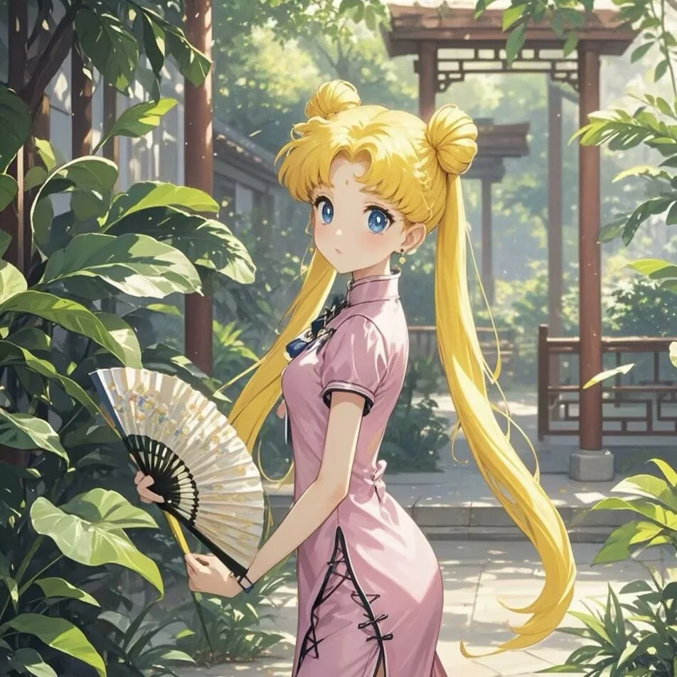爱穿旗袍的美女子︱不一样的美少女
