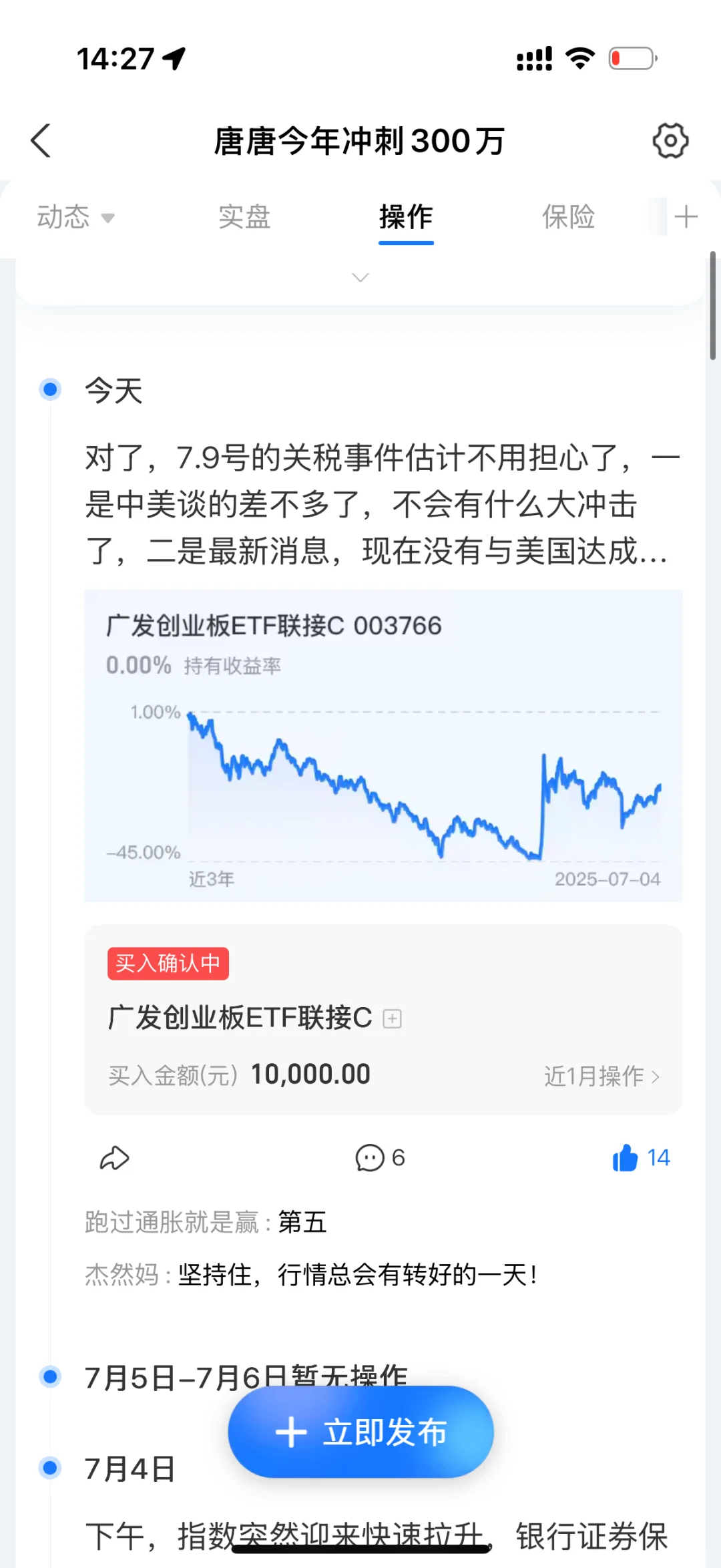 来了来了！创业板，我回来了。
