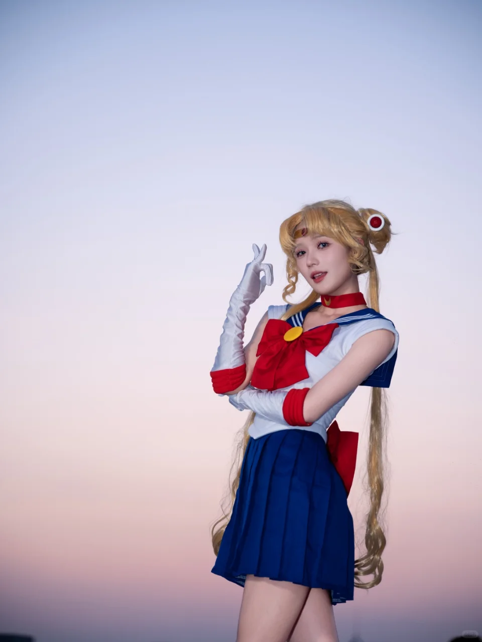 绝美晚霞与美少女战士🌙