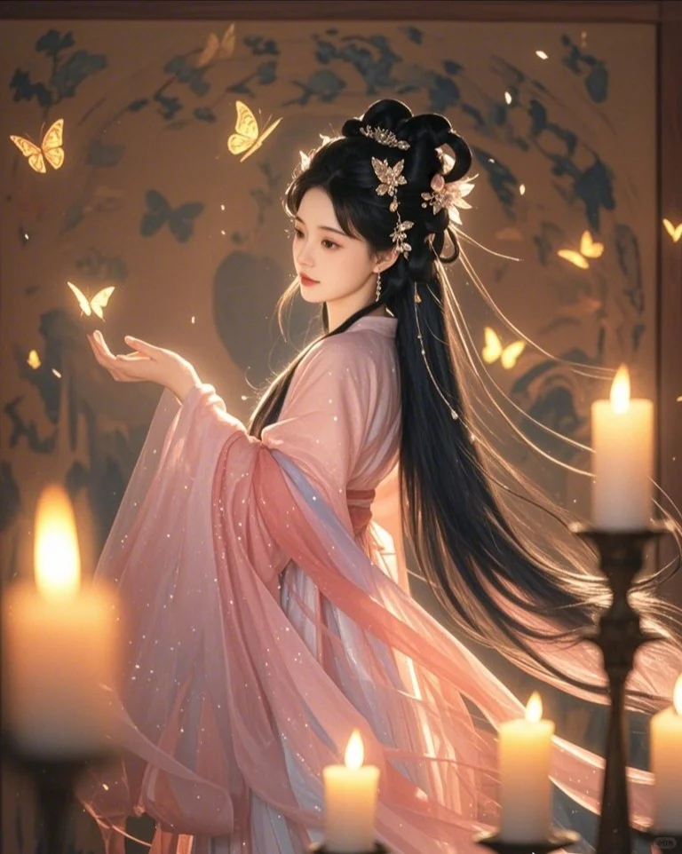 古风光影，她容色绝美