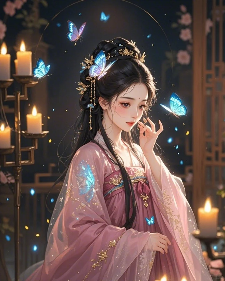 古风光影，她容色绝美