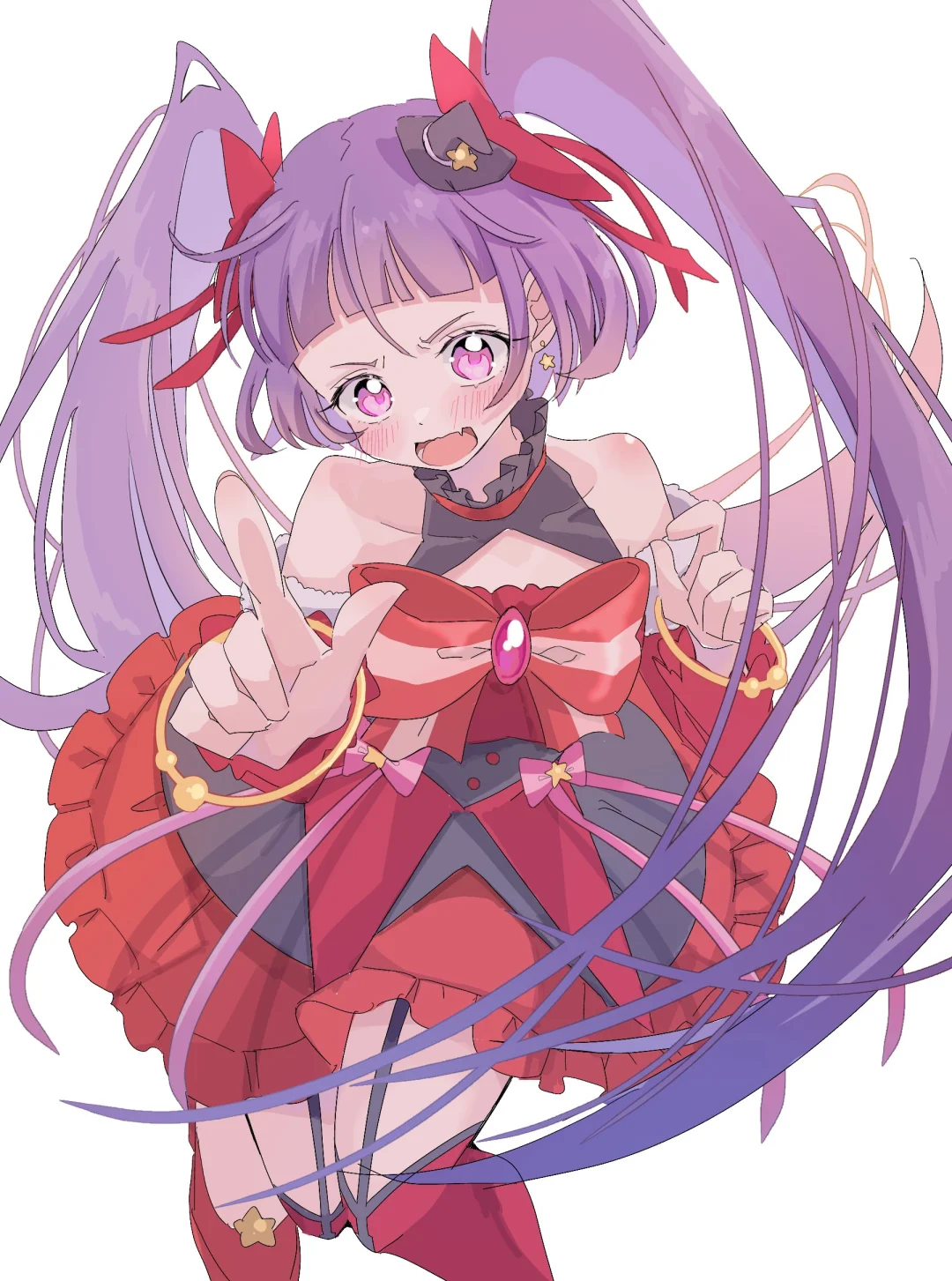 魔法使光之美少女~未来和理子闺蜜图