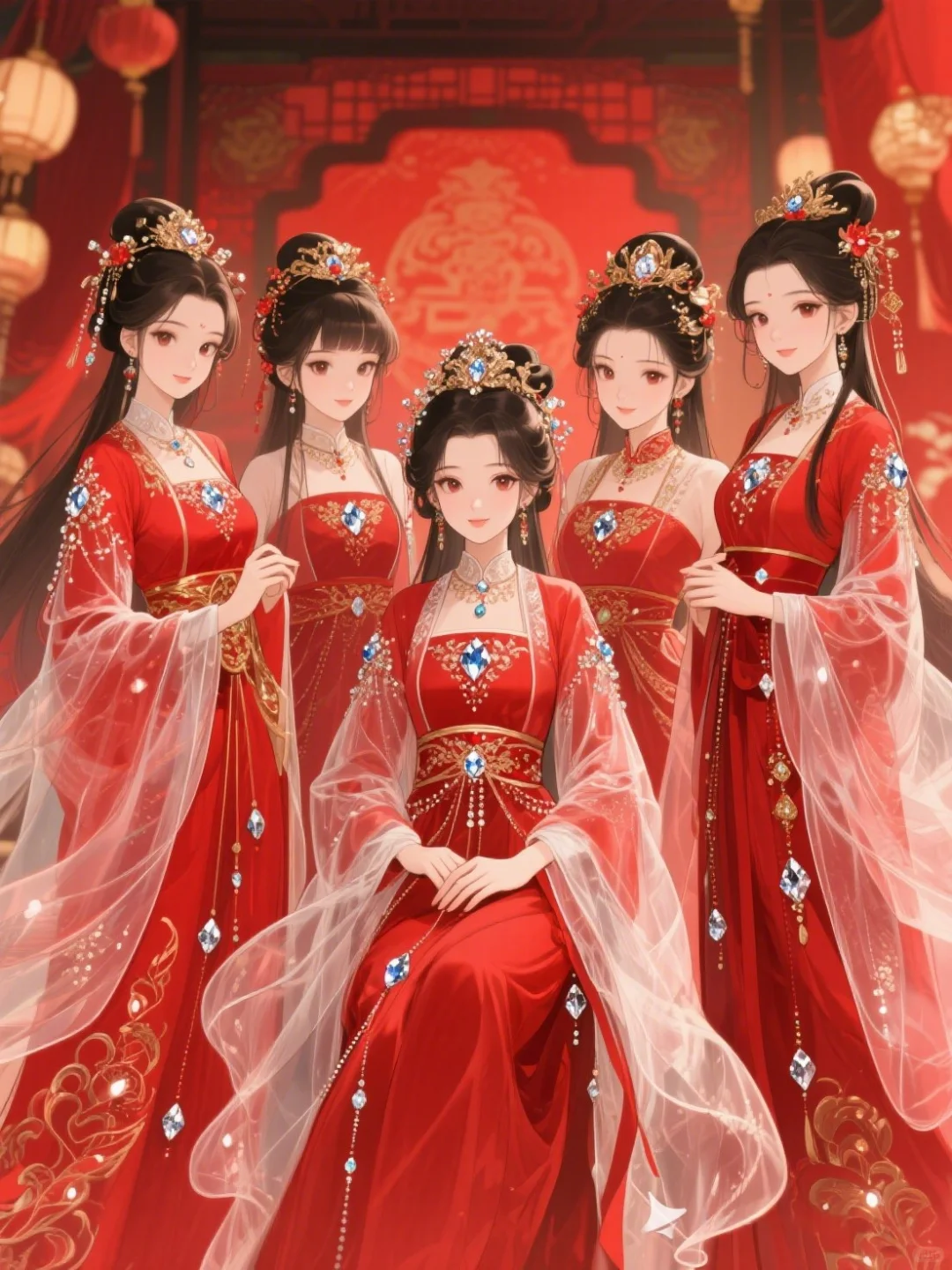 清水出芙蓉，姝色动人
