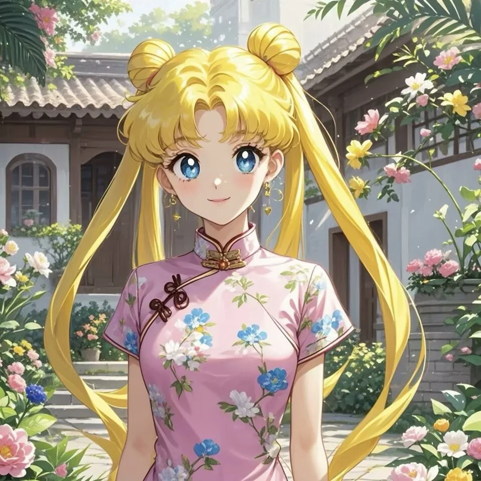 爱穿旗袍的美女子︱不一样的美少女