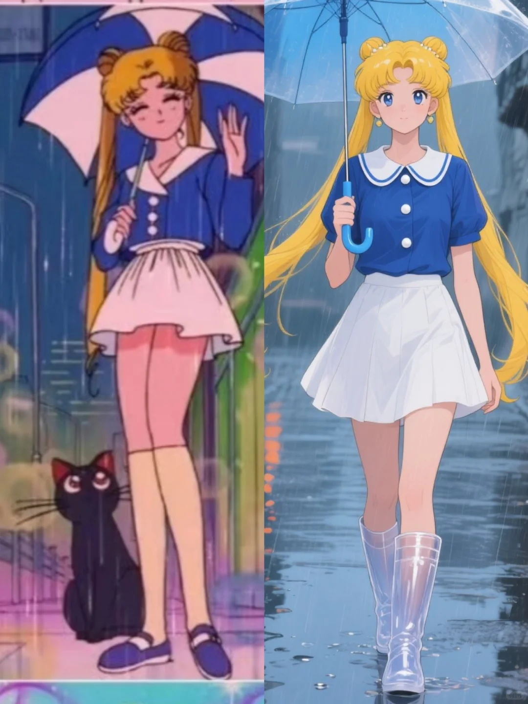 美少女战士水冰月的日常穿搭