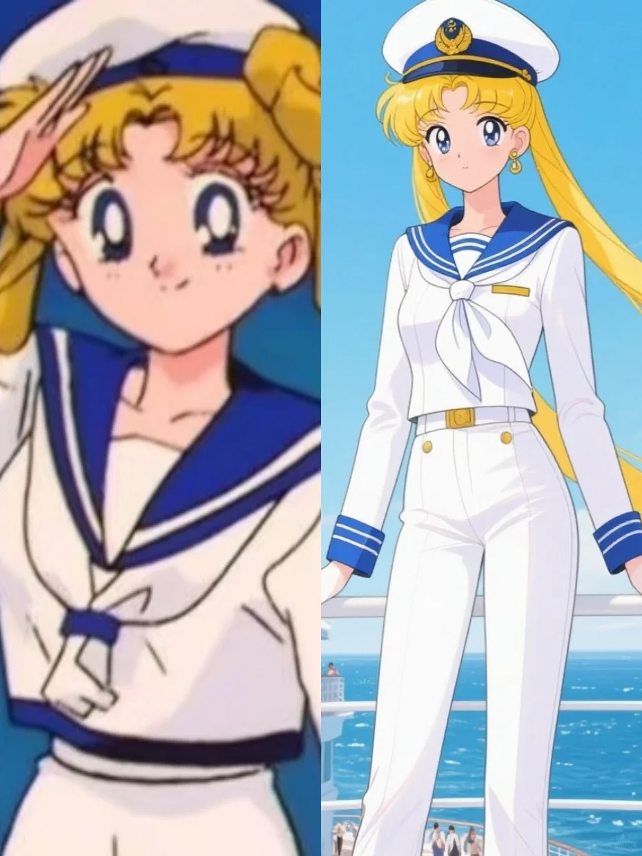 美少女战士水冰月的日常穿搭
