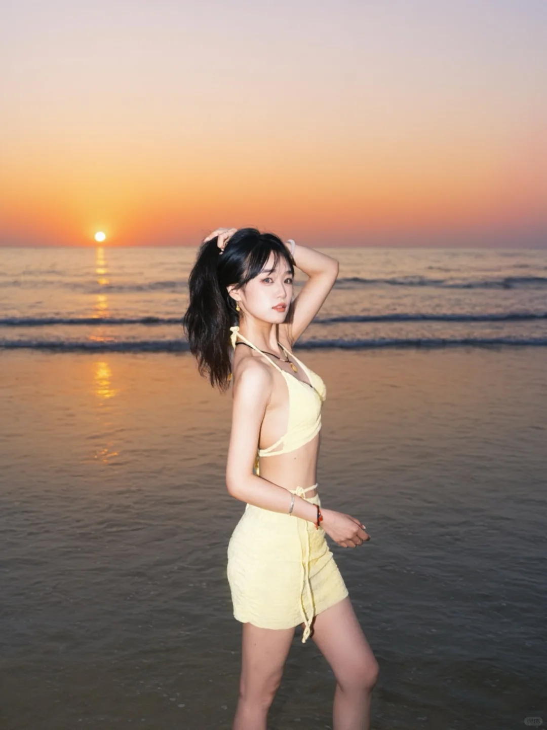 挑战第四次穿比基尼👙