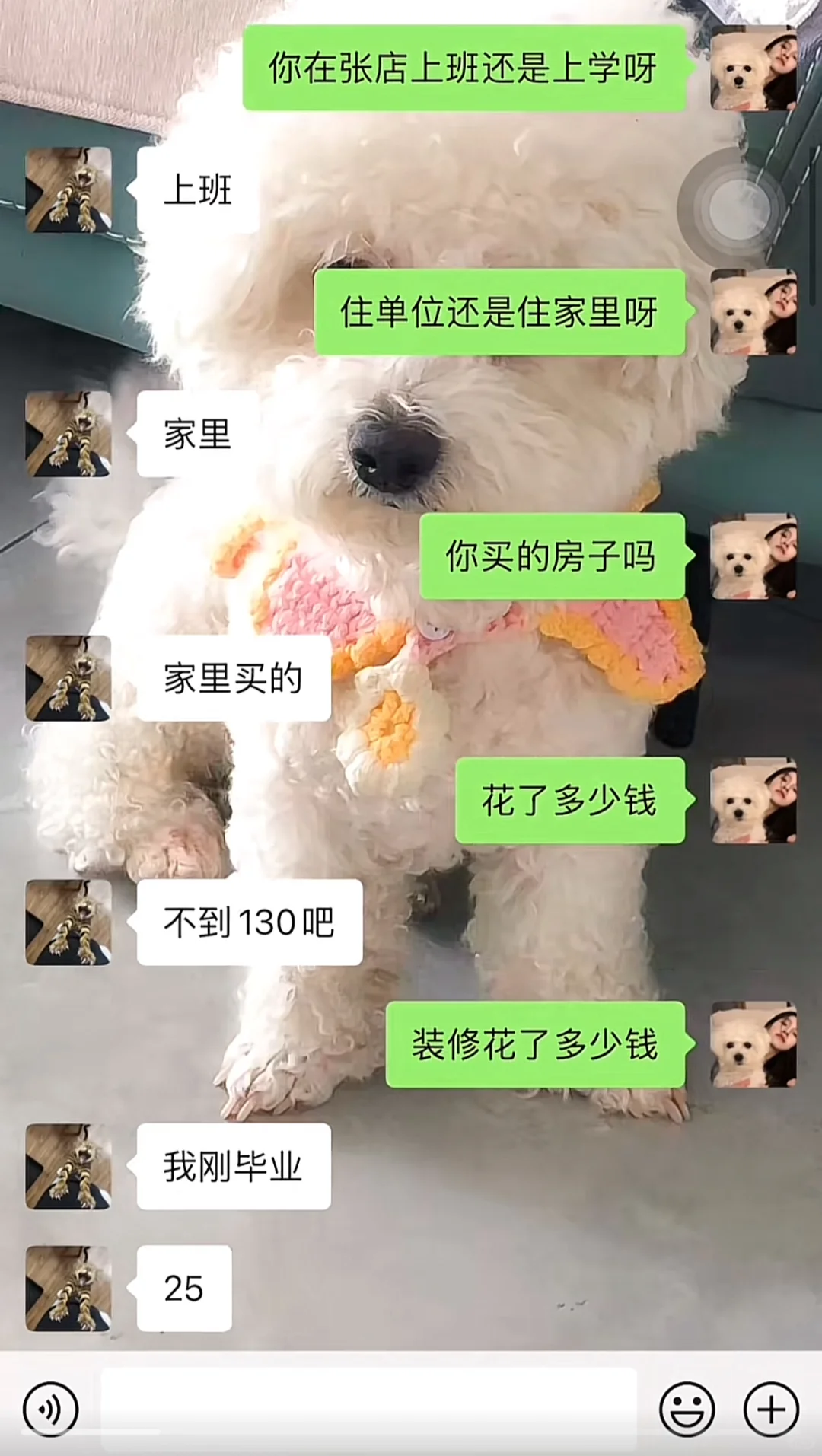 当我学会用男生的方式相亲聊天1