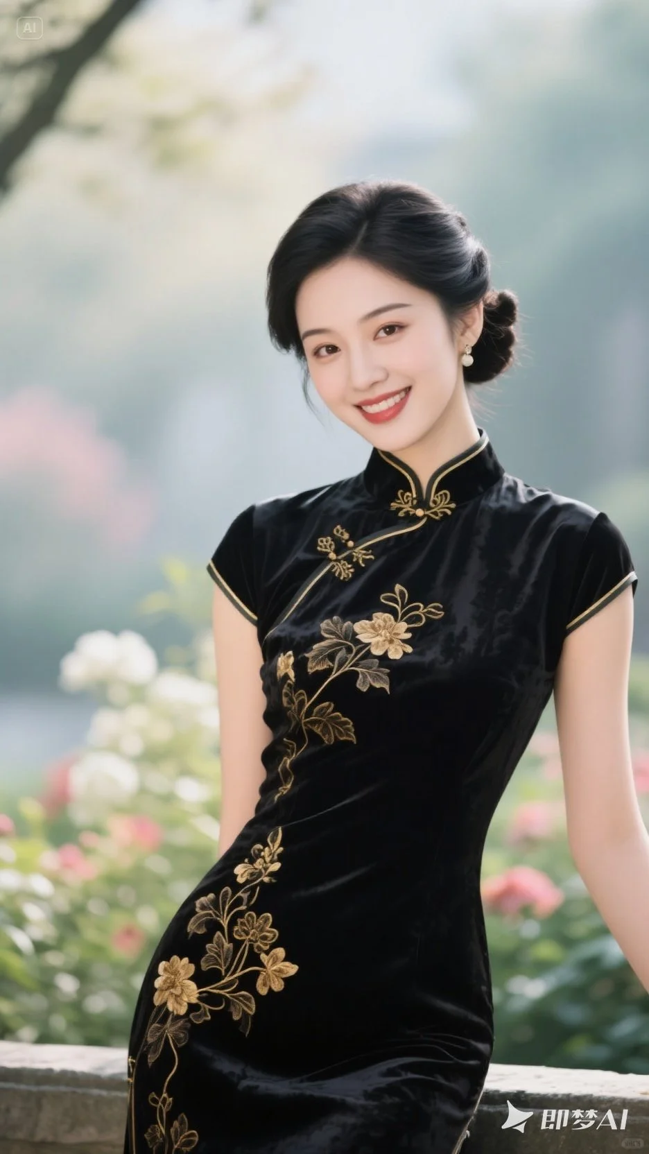旗袍之美 附AI关键词