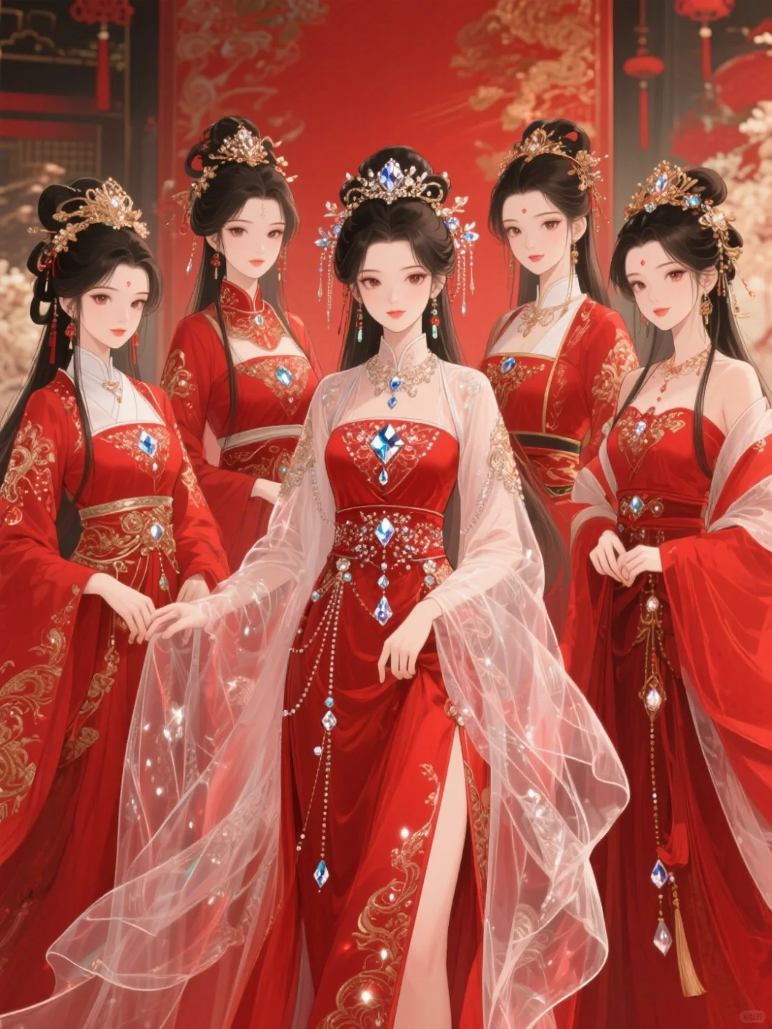 清水出芙蓉，姝色动人
