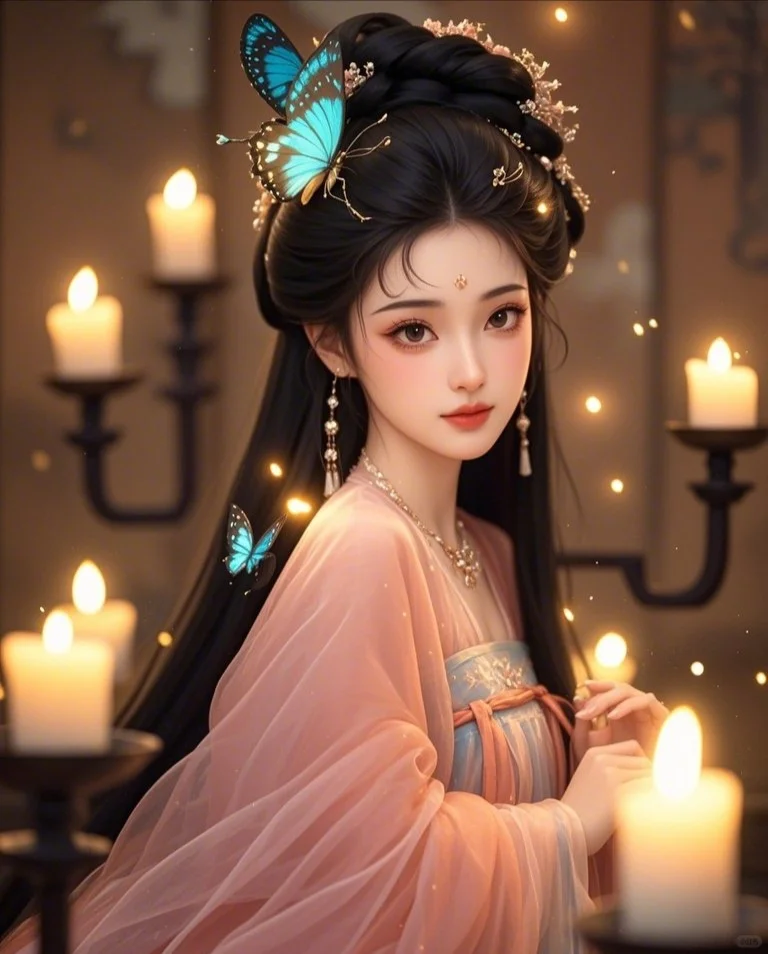 古风光影，她容色绝美