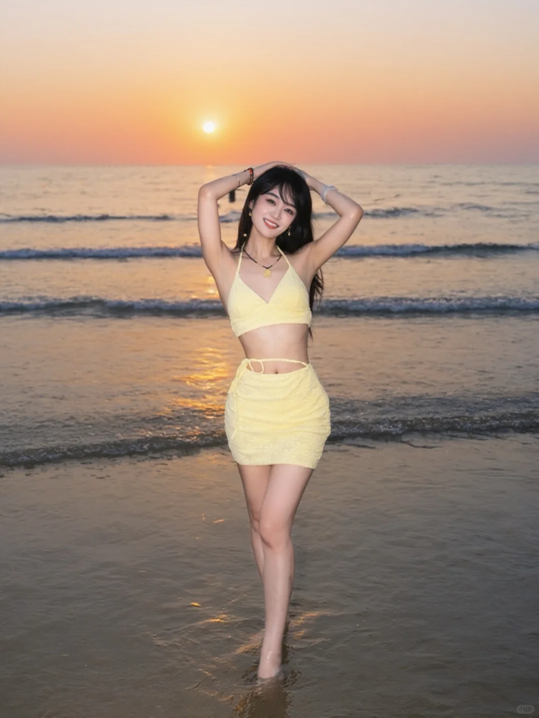 挑战第四次穿比基尼👙