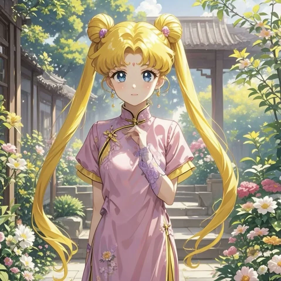 爱穿旗袍的美女子︱不一样的美少女