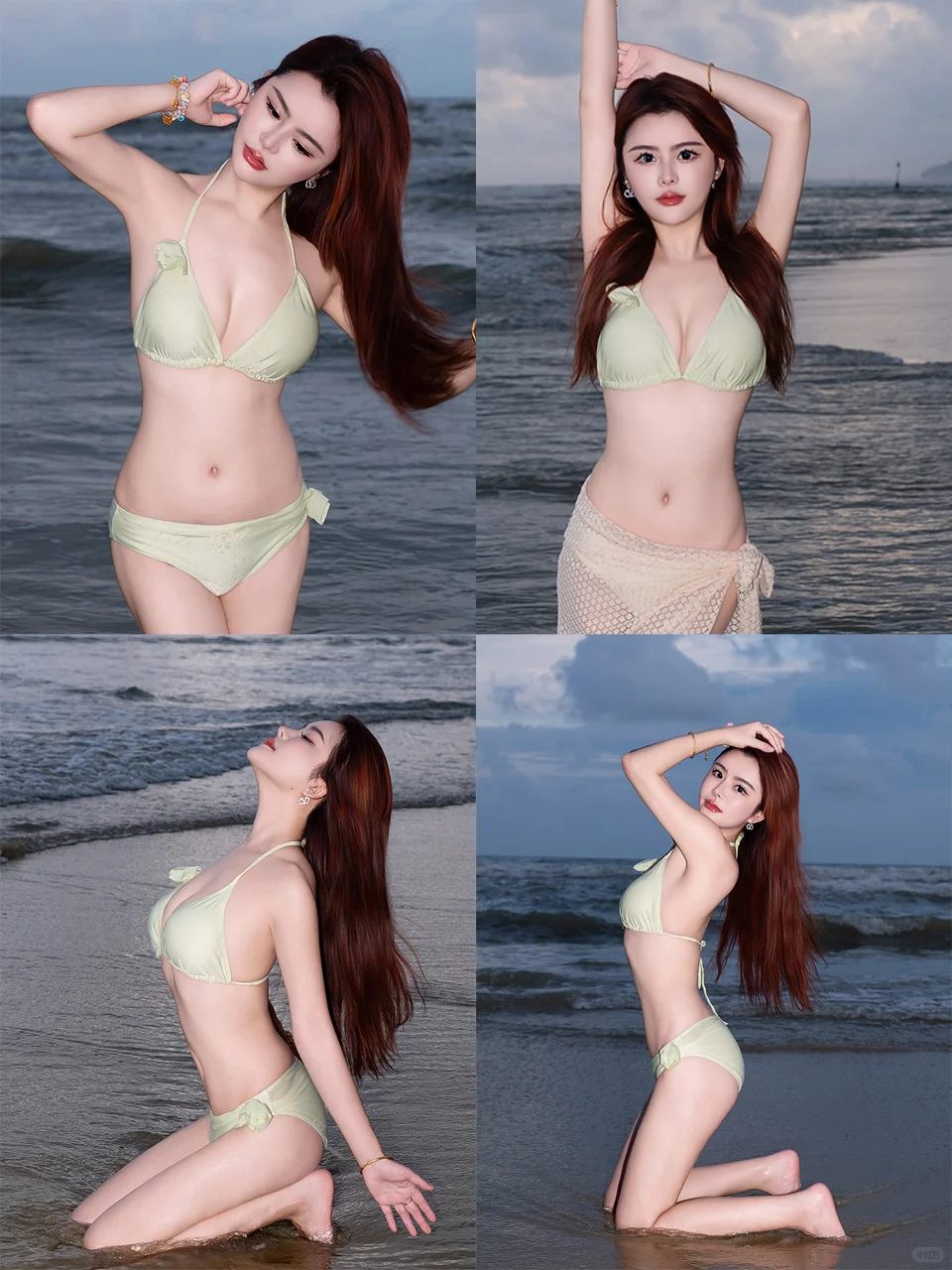 海与泳装比基尼👙才是绝配！🌊