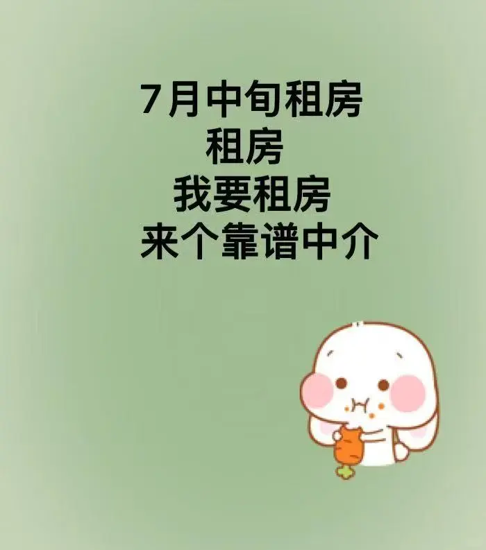 求租整租房源，靠谱的中介来
