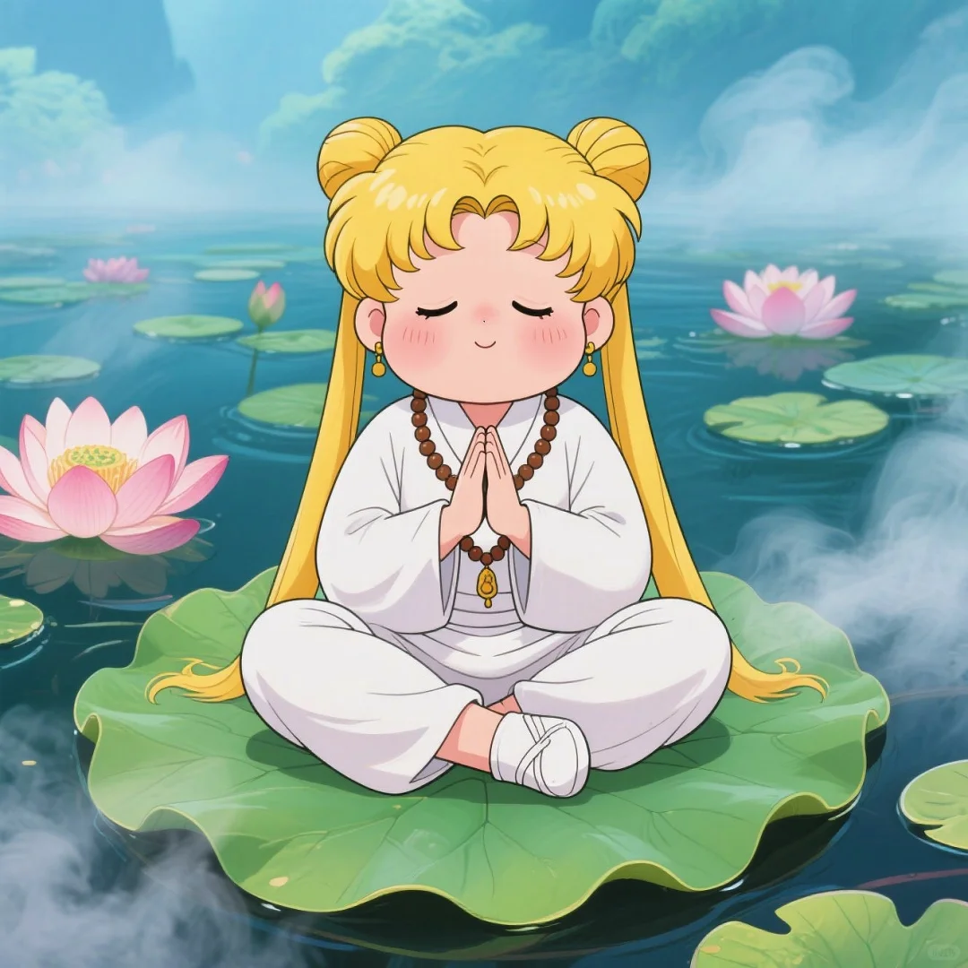 一念花开一念花落｜远离世俗的佛系头像
