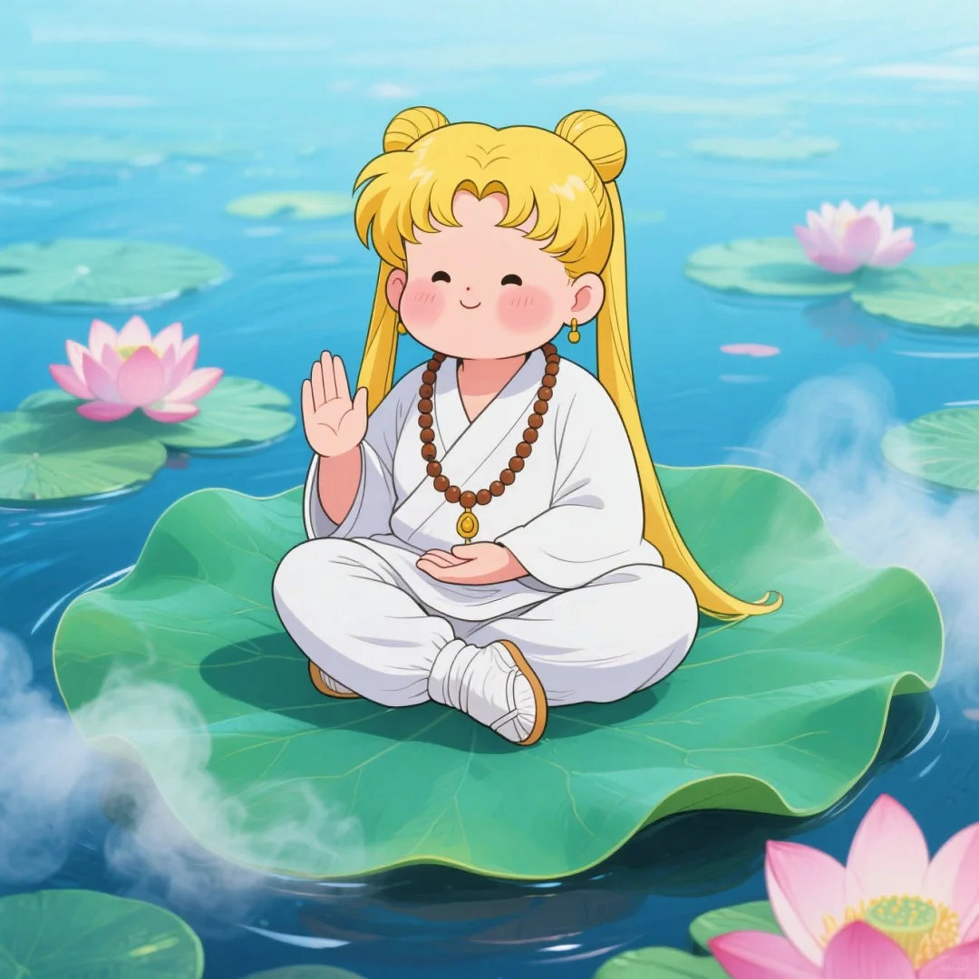 一念花开一念花落｜远离世俗的佛系头像