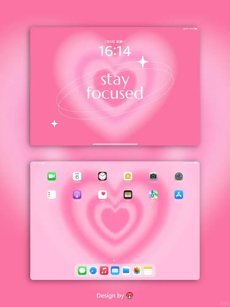 Pink✨｜平板壁纸#65